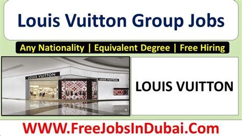 louis vuitton opportunities|Louis Vuitton entry level jobs.